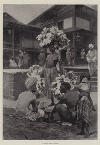 インドの両替商 作： Richard Caton Woodville junior